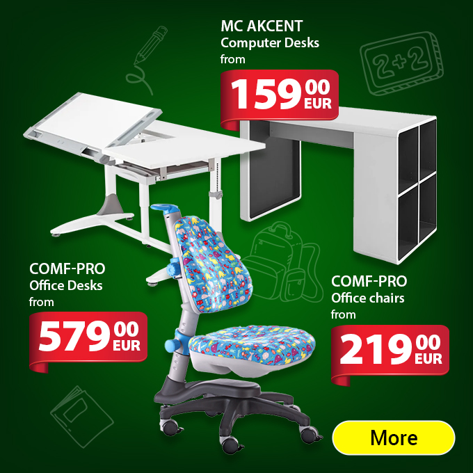 Furniture for kids. Discount up to -30%